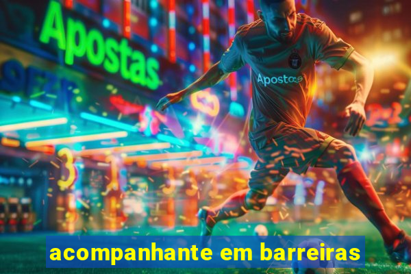 acompanhante em barreiras